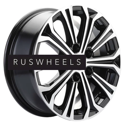 Диски Khomen Wheels 6,5x16/5x108 ET50 D63,3 KHW1610 (Focus) Black-FP