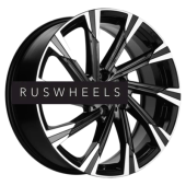 Диски Khomen Wheels 7,5x19/5x108 ET46 D63,4 KHW1901 (Tugella) Black-FP