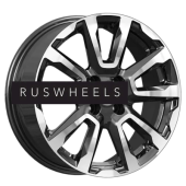 Диски КИК 6,5x16/4x100 ET43 D60,1 КС1026 Алмаз черный