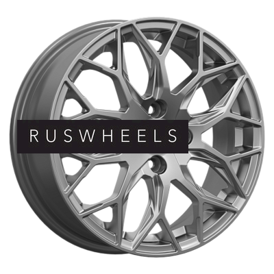 Диски СКАД 6x16/4x98 ET35 D58,5 Фабиан (КЛ373) Графит