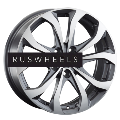 Диски LS 7x17/5x114,3 ET45 D67,1 843 GMF (конус)