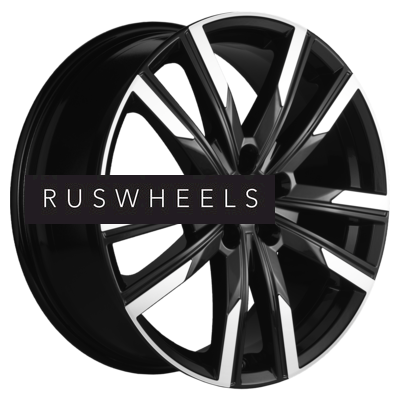 Диски Khomen Wheels 7,5x19/5x114,3 ET51 D67,1 KHW1905 (Sportage) Black-FP Диски Khomen Wheels 7,5x19/5x114,3 ET51 D67,1 KHW1905 (Sportage) Black-FP