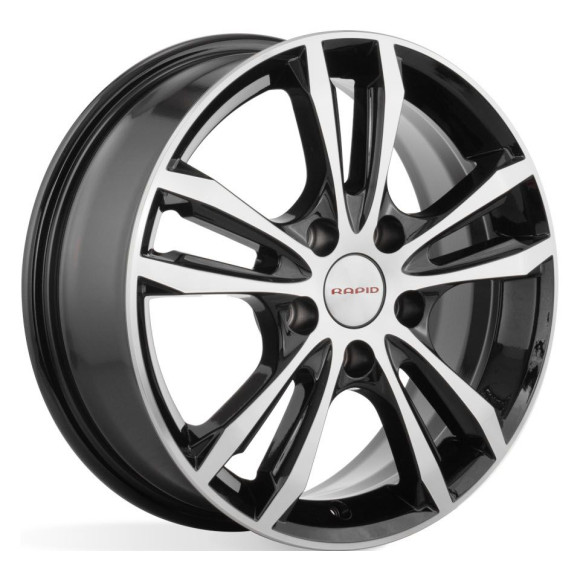 Диски КиК 6,0\R16 4*98 ET35 d58.5 Алмаз черный SK