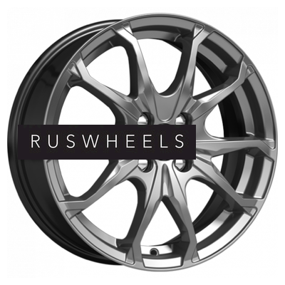 Диски K&K 6x16/4x100 ET41 D60,1 Brent-оригинал (КС733) Дарк платинум