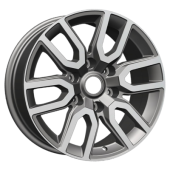 Диски Khomen Wheels 8x17/6x139,7 ET30 D106,1 KHW1723 (Fortuner/Hilux) Gray-FP Диски Khomen Wheels 8x17/6x139,7 ET30 D106,1 KHW1723 (Fortuner/Hilux) Gray-FP