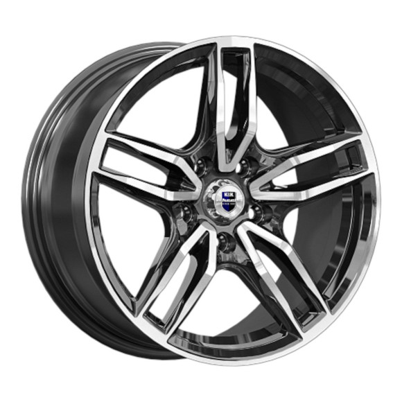 Диски КиК  Бартон (КС1110)  8,0\R17 5*112 ET30  d66,6  Алмаз черный  [82691]  <С>  Fb max 680 kg