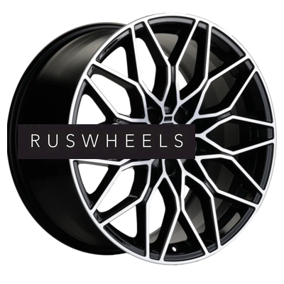 Диски Khomen Wheels 8,5x19/5x112 ET30 D66,6 KHW1902 (Audi/VW) Black-FP