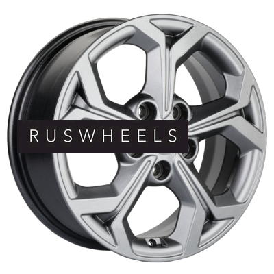 Диски Khomen Wheels 6,5x16/5x114,3 ET50 D66,1 KHW1606 (Renault/Nissan) G-Silver Диски Khomen Wheels 6,5x16/5x114,3 ET50 D66,1 KHW1606 (Renault/Nissan) G-Silver