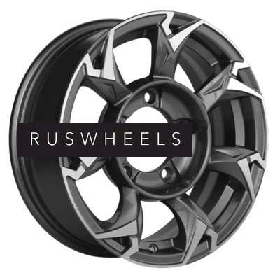 Диски Khomen Wheels 5,5x15/5x139,7 ET5 D98,5 KHW1505 (Lada NIVA 4x4) Gray-FP