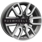 Диски Khomen Wheels 8x17/6x139,7 ET25 D106,1 KHW1723 (LC Prado/Lexus GX) Gray-FP