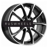 Диски iFree 6,5x16/5x112 ET46 D57,1 Джет (КС914) Блэк Джек