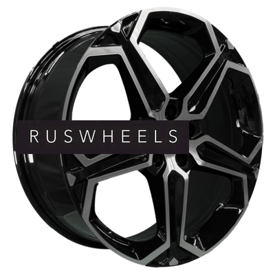 Диски Khomen Wheels 7,5x19/5x114,3 ET40 D64,1 KHW1909 (Haval F7/F7x) Black-FP Диски Khomen Wheels 7,5x19/5x114,3 ET40 D64,1 KHW1909 (Haval F7/F7x) Black-FP