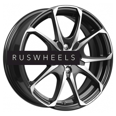 Диски iFree 6x16/4x100 ET40 D67,1 Такеши (КС877) Блэк Джек