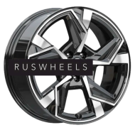 Диски КИК 7,5x18/5x114,3 ET45 D66,1 Кайан (КС1012) Алмаз черный