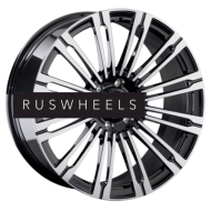 Диски LS Forged 8x19/6x139,7 ET25 D106,1 LS FG18 BKF (конус, C570)