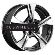 Диски КИК 6,5x16/5x114,3 ET40 D66,1 КС1053 Алмаз черный