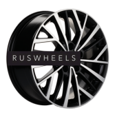 Диски Khomen Wheels 7x17/5x114,3 ET45 D67,1 KHW1717 (CX-5/i40/X-Trail) Black-FP