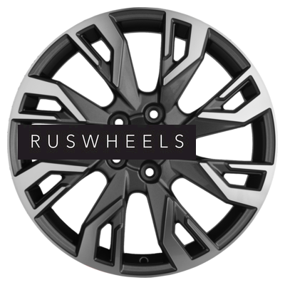 Диски Khomen Wheels 7x18/5x110 ET35 D67,1 KHW1809 (Dongfeng 580/DFSK 500) Gray-FP