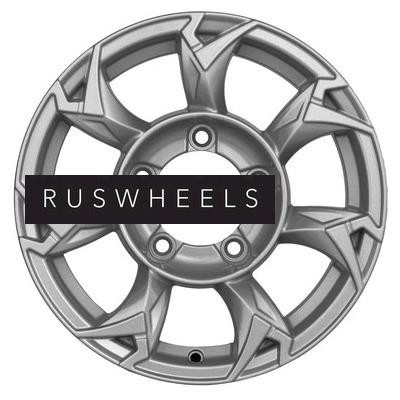 Диски Khomen Wheels 5,5x15/5x139,7 ET5 D98,5 KHW1505 (Lada NIVA 4x4) F-Silver