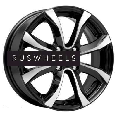 Грузовые диски iFree 6x15/4x114,3 ET40 D67,1 Дайс (КС696) Блэк Джек