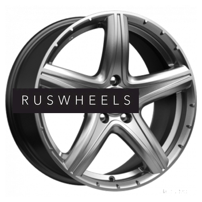 Диски КИК 7,5x17/5x114,3 ET38 D71,6 Барракуда (КС567) Дарк платинум