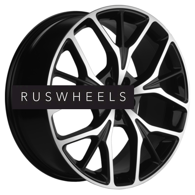 Диски Khomen Wheels 8x20/5x112 ET33 D66,6 KHW2012 (Touareg) Black-FP