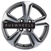 Диски Khomen Wheels 6x15/4x100 ET50 D60,1 KHW1502 (Vesta) G-Silver-FP