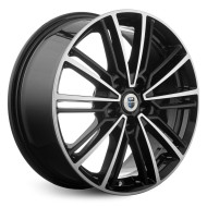 Диски КиК  Эрфурт (КС898)  7,0\R17 5*112 ET40  d57,1  Алмаз черный  [75643]  <С>