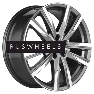Диски Khomen Wheels 7,5x19/5x114,3 ET35 D60,1 KHW1905 (Lexus NX) Gray-FP Диски Khomen Wheels 7,5x19/5x114,3 ET35 D60,1 KHW1905 (Lexus NX) Gray-FP