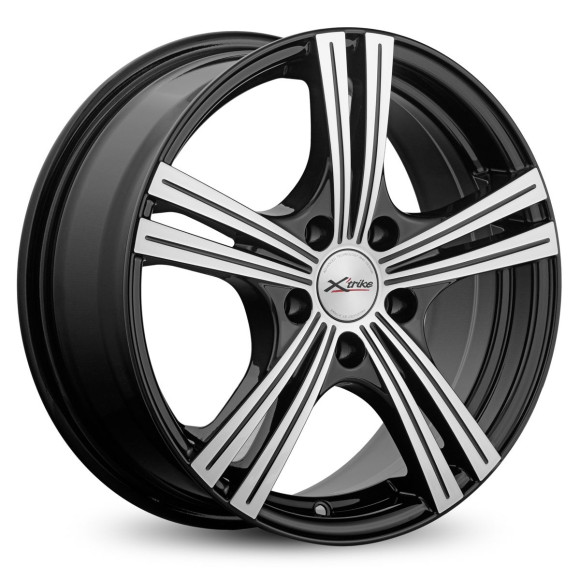 Диски Xtrike 6.5\R16 5*108 ET38 d67.1 BK/FP Диски Xtrike 6.5\R16 5*108 ET38 d67.1 BK/FP