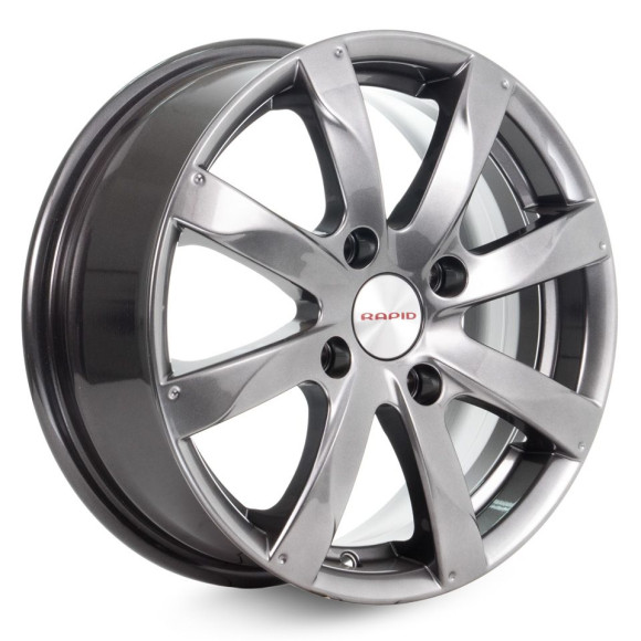 Диски КиК 6,0\R15 4*100 ET48 d60.1 Дарк платинум
