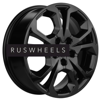Диски Khomen Wheels 6,5x17/5x114,3 ET40 D64,1 KHW1711 (Haval F7/F7x) Black