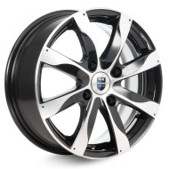 Диски КиК 6,0\R15 4*108 ET50 d63.35 Алмаз черный