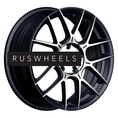 Диски INCH 7x17/5x114,3 ET45 D66,1 FA8541 Gloss Black Machined Face (ZJH) FlowForming