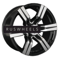 Диски LS 8x16/6x139,7 ET10 D106,1 767 BKF (конус, Колпак+лого)