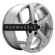 Диски Khomen Wheels 7x17/5x114,3 ET37 D66,5 KHW1712 (Jolion) F-Silver (конус)