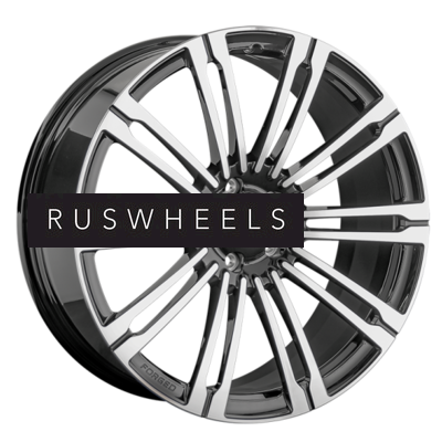 Диски LS Forged 9,5x22/5x120 ET49 D72,6 LS FG16 BKF (конус, C570)