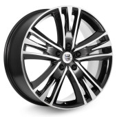 Диски КиК 8.5\R20 5*130 ET40 d84.1 Алмаз черный Диски КиК 8.5\R20 5*130 ET40 d84.1 Алмаз черный