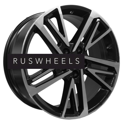 Диски Khomen Wheels 8x18/5x114,3 ET40 D67,1 KHW1815 (Outlander) Black-FP