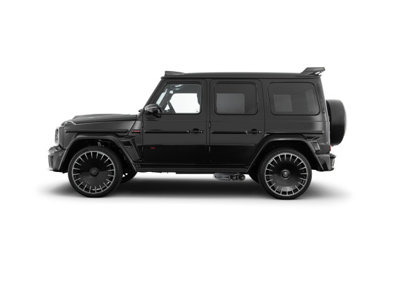 Задний спойлер Brabus с карбоновыми вставками глянцевый G63 (W465)