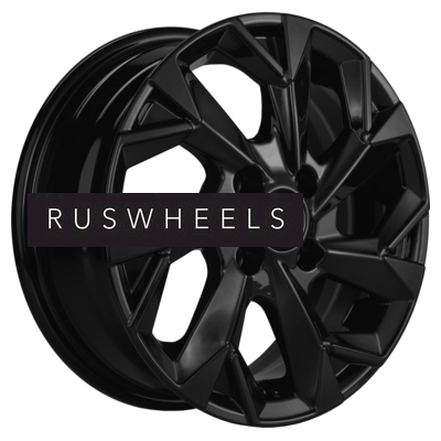 Диски Khomen Wheels 5,5x14/4x100 ET46 D54,1 KHW1402 (Alsvin/Getz/i20) Black