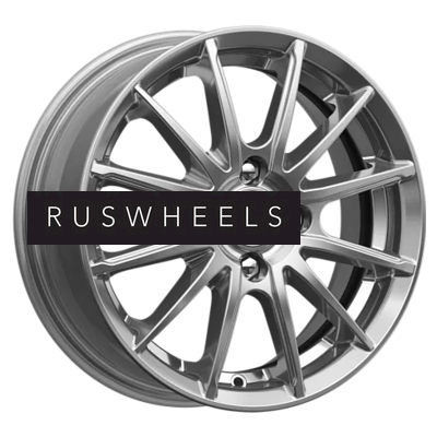 Диски КИК 5,5x14/4x100 ET38 D67,1 Квант (КС960) Дарк платинум Диски КИК 5,5x14/4x100 ET38 D67,1 Квант (КС960) Дарк платинум