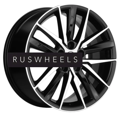 Диски Khomen Wheels 8x18/5x114,3 ET46 D67,1 KHW1807 (Hyundai i40) Black-FP Диски Khomen Wheels 8x18/5x114,3 ET46 D67,1 KHW1807 (Hyundai i40) Black-FP