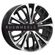 Диски КИК 7,5x17/5x114,3 ET46 D67,1 КС873 Алмаз черный