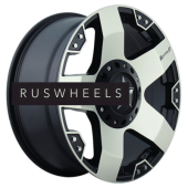 Диски Buffalo 9x18/5x127 ET0 D87,1 BW-775 Black machined with dark tint Диски Buffalo 9x18/5x127 ET0 D87,1 BW-775 Black machined with dark tint