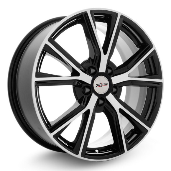 Диски Xtrike 7.5\R18 5*100 ET38 d67.1 BK/FP