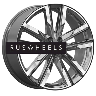 Диски Premium Series 8x20/5x108 ET46 D63,35 КР014 (Geely Tugella) Diamond Gloss Graphite