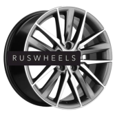 Диски Khomen Wheels 8x18/5x108 ET46 D63,4 KHW1807 (Tugella/Jaguar XF/F-Pace) Gray-FP