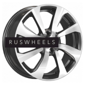 Диски КИК 6x16/4x100 ET37 D60,1 КС893 Алмаз черный