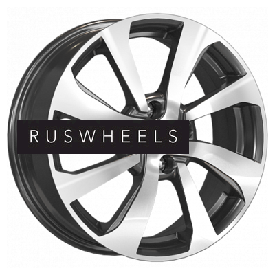 Диски КИК 6x16/4x100 ET50 D60,1 КС893 Алмаз черный